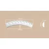 Радиус [1/4 круга] Decomaster 898061-90 (Rнар. 500 | Rвн. 450)